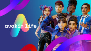 Avakin LifeのSteamストアページのヘッダー画像（タイトルロゴ）
