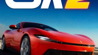 赤いフェラーリと「CSR2」のロゴが描かれたCSR Racing 2のアプリアイコン