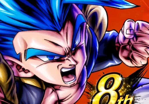 ドラゴンボールレジェンズのアプリアイコン、8周年記念デザインの超サイヤ人ゴジータ