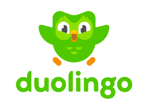 Duolingoの公式ロゴとキャラクター