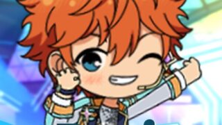 あんさんぶるスターズ!!Basicのアプリアイコン、オレンジ髪のアイドルキャラクター