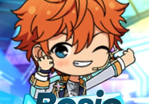 あんさんぶるスターズ!!Basicのアプリアイコン、オレンジ髪のアイドルキャラクター