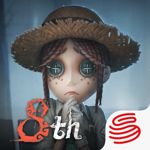 第五人格のアプリアイコン。ゴシックな衣装を着た人形のようなキャラクターが描かれている
