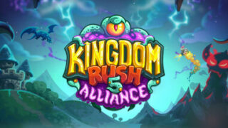 Kingdom Rush 5: Alliance TDのタイトルロゴ画像