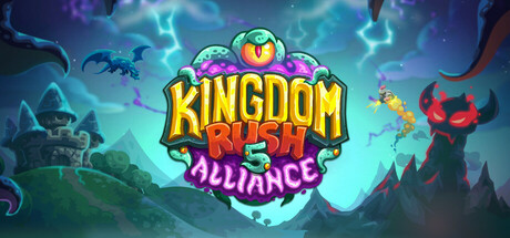Kingdom Rush 5: Alliance TDのタイトルロゴ画像