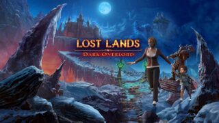 Lost Lands(ロスト・ランド：暗黒の大君主)のタイトルビジュアル。スーザンと息子ジミーが異世界を旅する様子